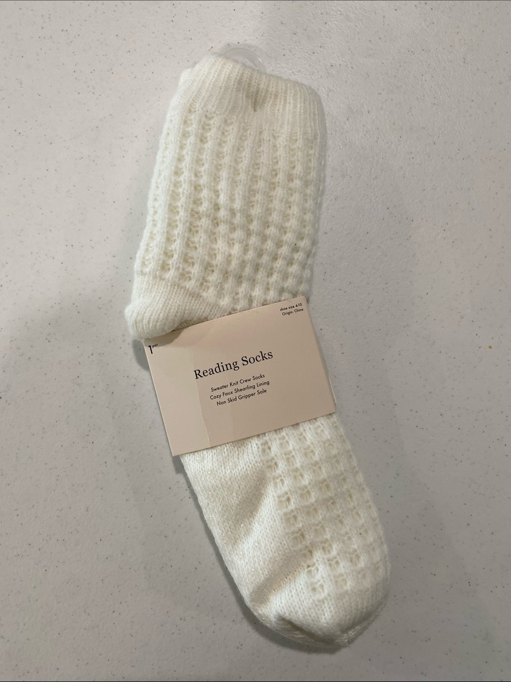 New Reading Socks